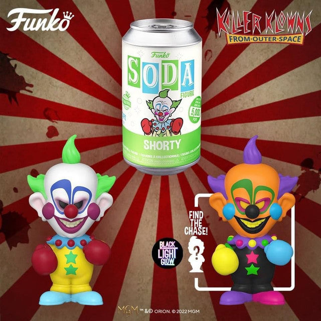 Killer Klowns from Outer Space - Shorty (with chase) Vinyl Soda