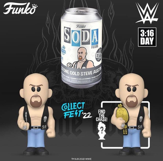 WWE - Stone Cold Steve Austin 3:16 (with chase) Vinyl Soda