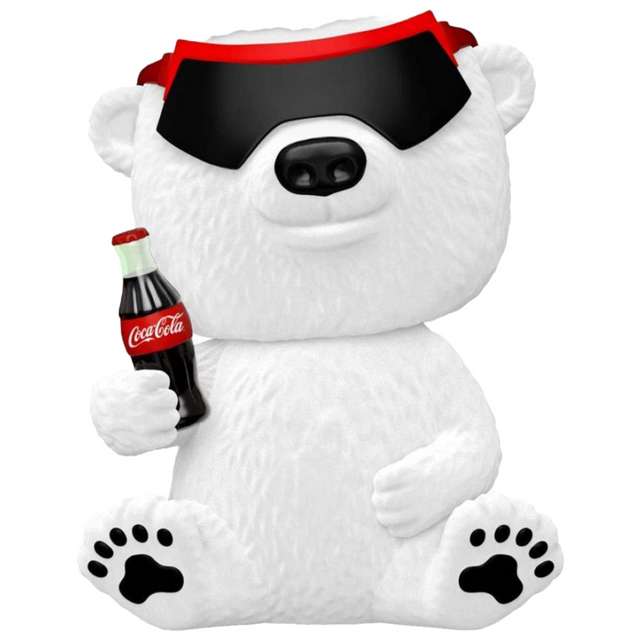 Coca Cola - 90s Coca-Cola Polar Bear Flocked US Exclusive Pop! Vinyl [RS]