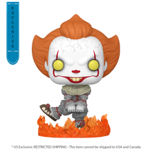 Load image into Gallery viewer, It (2017) - Pennywise (Dancing) US Exclusive Pop! Vinyl [RS] (Chase Case)
