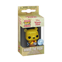 Load image into Gallery viewer, Winnie the Pooh - Winnie The Pooh US Exclusive Diamond Glitter Pop! Keychain [RS]
