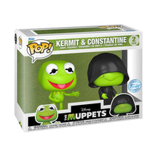 Load image into Gallery viewer, Muppets - Kermit &amp; Constantine US Exclusive Pop! Vinyl 2-Pack [RS]
