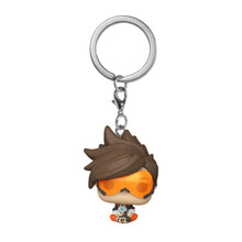 Load image into Gallery viewer, Overwatch 2 - Tracer US Exclusive Pop! Keychain [RS]
