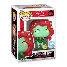 Load image into Gallery viewer, DC Comics: Harley Quinn the Animated Series - Poison Ivy (Plant Suit) US Exclusive Glow Pop Vinyl
