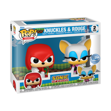 Load image into Gallery viewer, Sonic - Knuckles &amp; Rouge Pop! Vinyl 2PK RS
