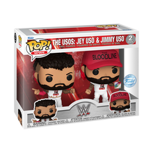 Load image into Gallery viewer, WWE - Uso Brothers (Wrestle Mania 39) Pop! 2PK
