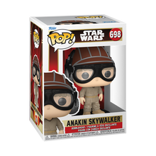 Load image into Gallery viewer, Star Wars The Phantom Menance 25 Years: Anakin Skywalker in Pod Racer Helmet Pop Vinyl
