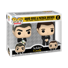 Load image into Gallery viewer, Schitt&#39;s Creek: David Rose &amp; Patrick Brewer in Wedding Outfits Pop Vinyl 2 Pack
