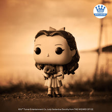 Load image into Gallery viewer, Wizard of Oz: Dorothy and Toto Sepia 85th Anniversary Funklo Shop Exclusive Pop Vinyl (IMPORT)
