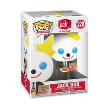 Load image into Gallery viewer, Jack In The Box: Jack Box With Burger Pop! Vinyl
