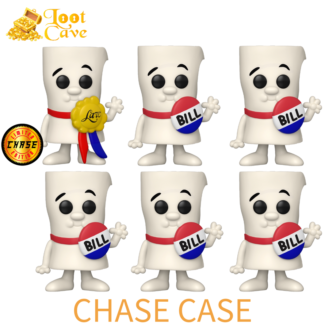 School House Rock: Bill (with Chase) Pop Vinyl (Chase Case)