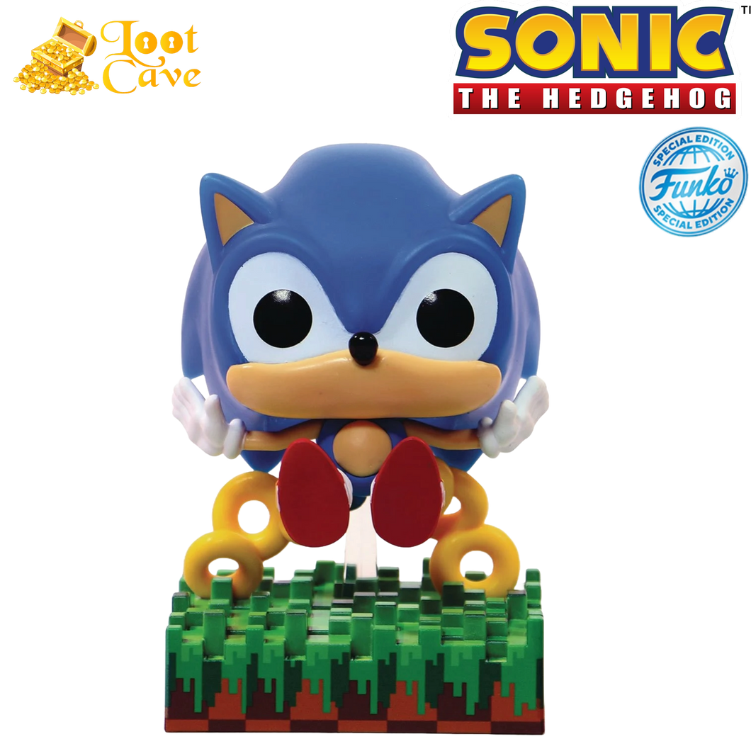 Sonic The Hedgehog: Ring Scatter Sonic US Exclusive Pop Vinyl