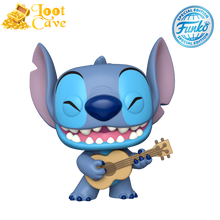 Load image into Gallery viewer, Lilo &amp; Stitch - Stitch w/Ukelele 10&quot; Pop! RS
