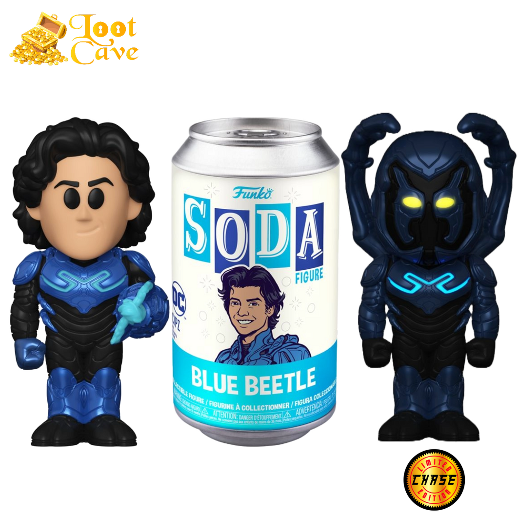 Blue Beetle (2023) - Blue Beetle Unmasked (with chase) Vinyl US Exclusive Soda [RS]
