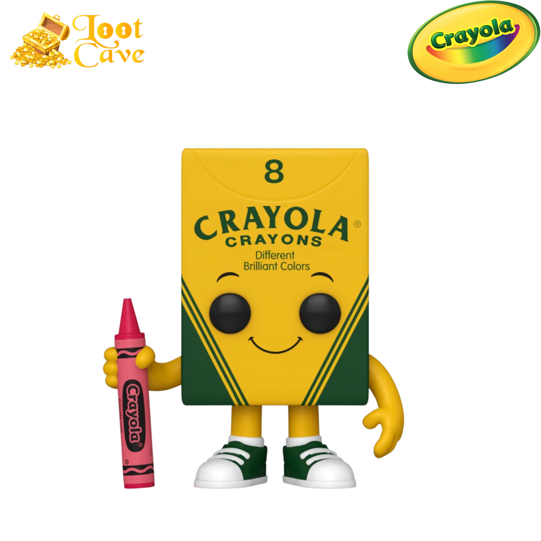 Crayola - Crayon Box 8pc Pop! Vinyl