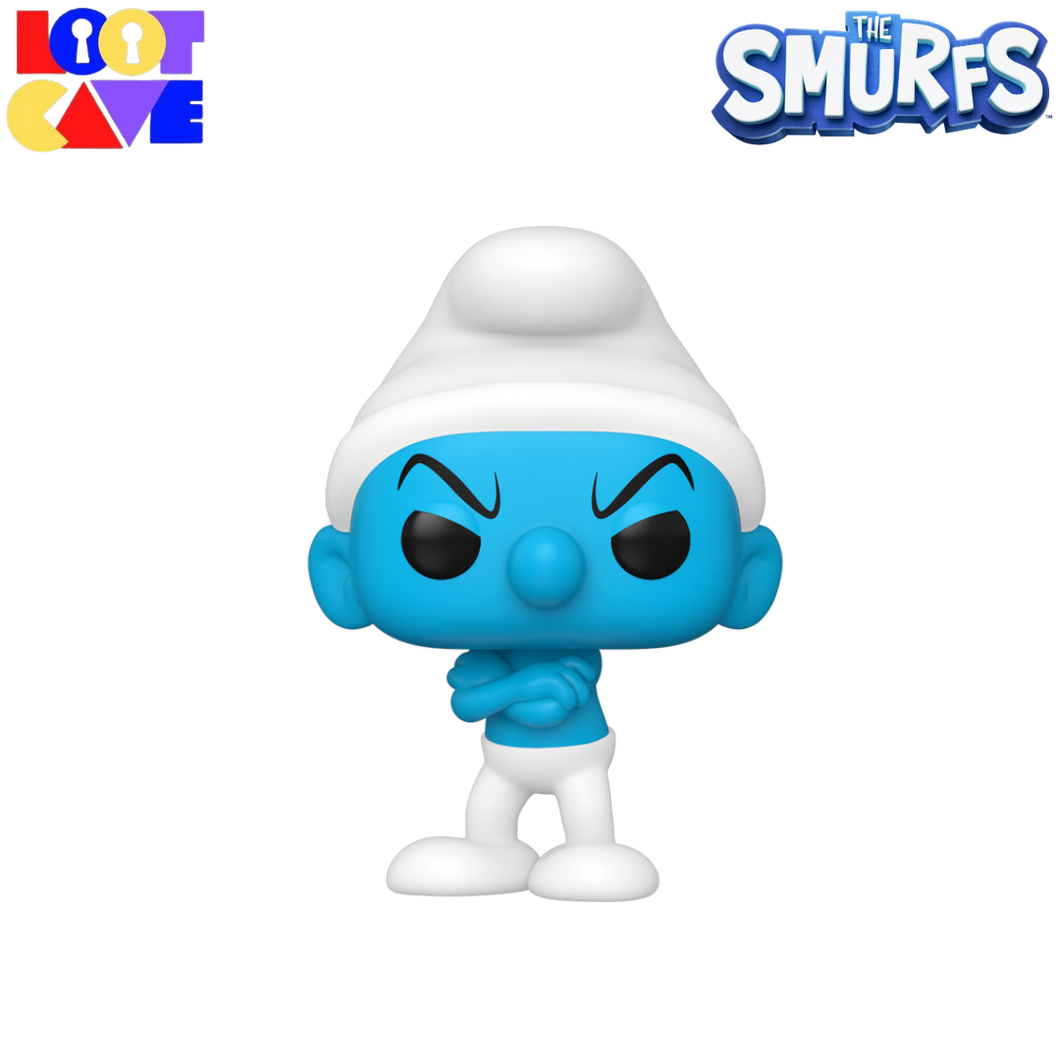 The Smurfs: Grouchy Smurf Pop Vinyl