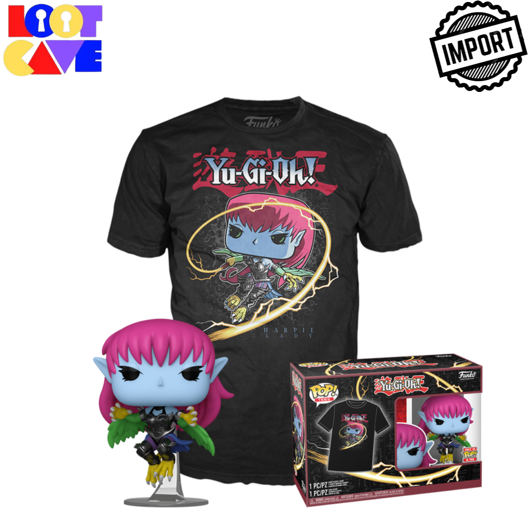 Yu Gi Oh Harpie Lady Pop Tee IMPORT Loot Cave