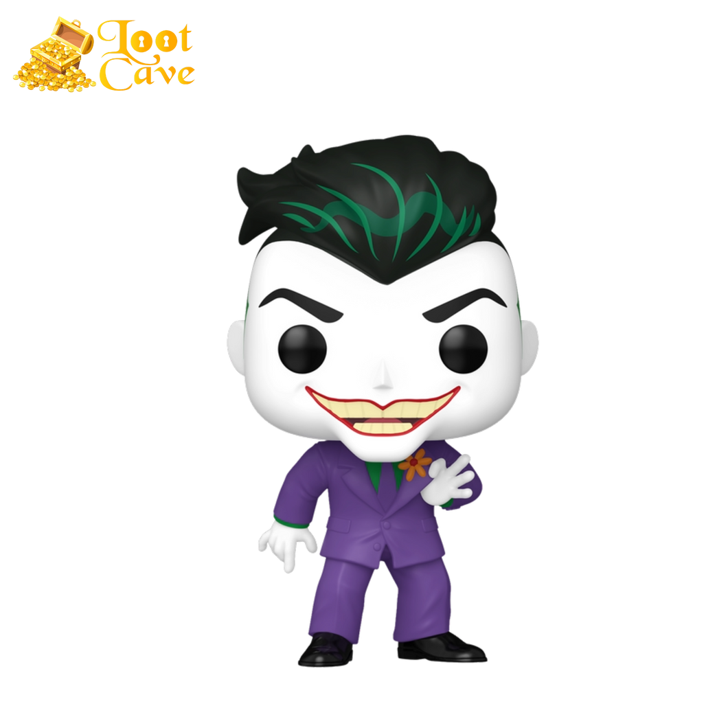 DC Comics: Harley Quinn the Animated Series - Joker Holding Lapel Pop Vinyl