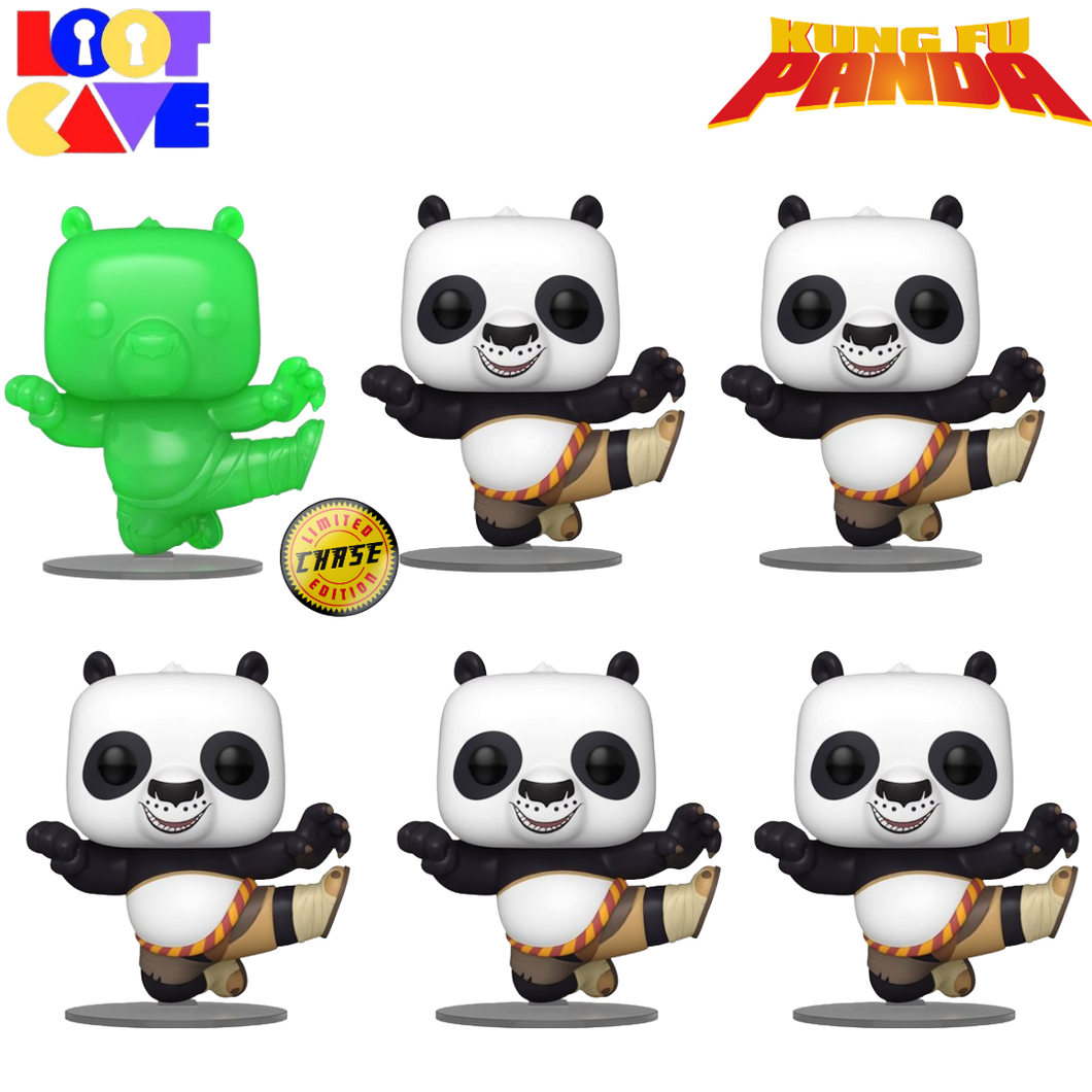 Kung Fu Panda 30th Anniversary: Po Us Exclusive Pop Vinyl (Chase Case)
