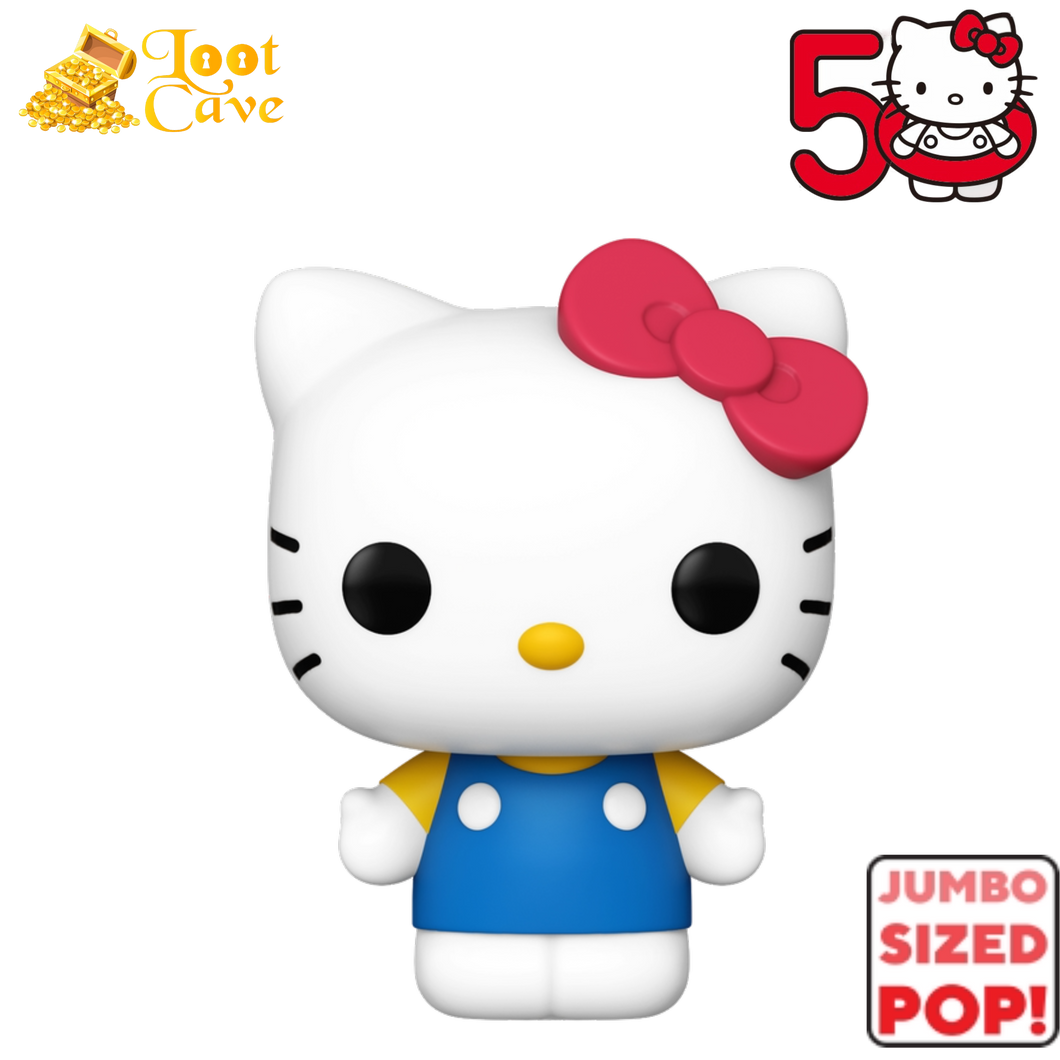 Hello Kitty: Jumbo Hello Kitty 50th Anniversary Pop Vinyl
