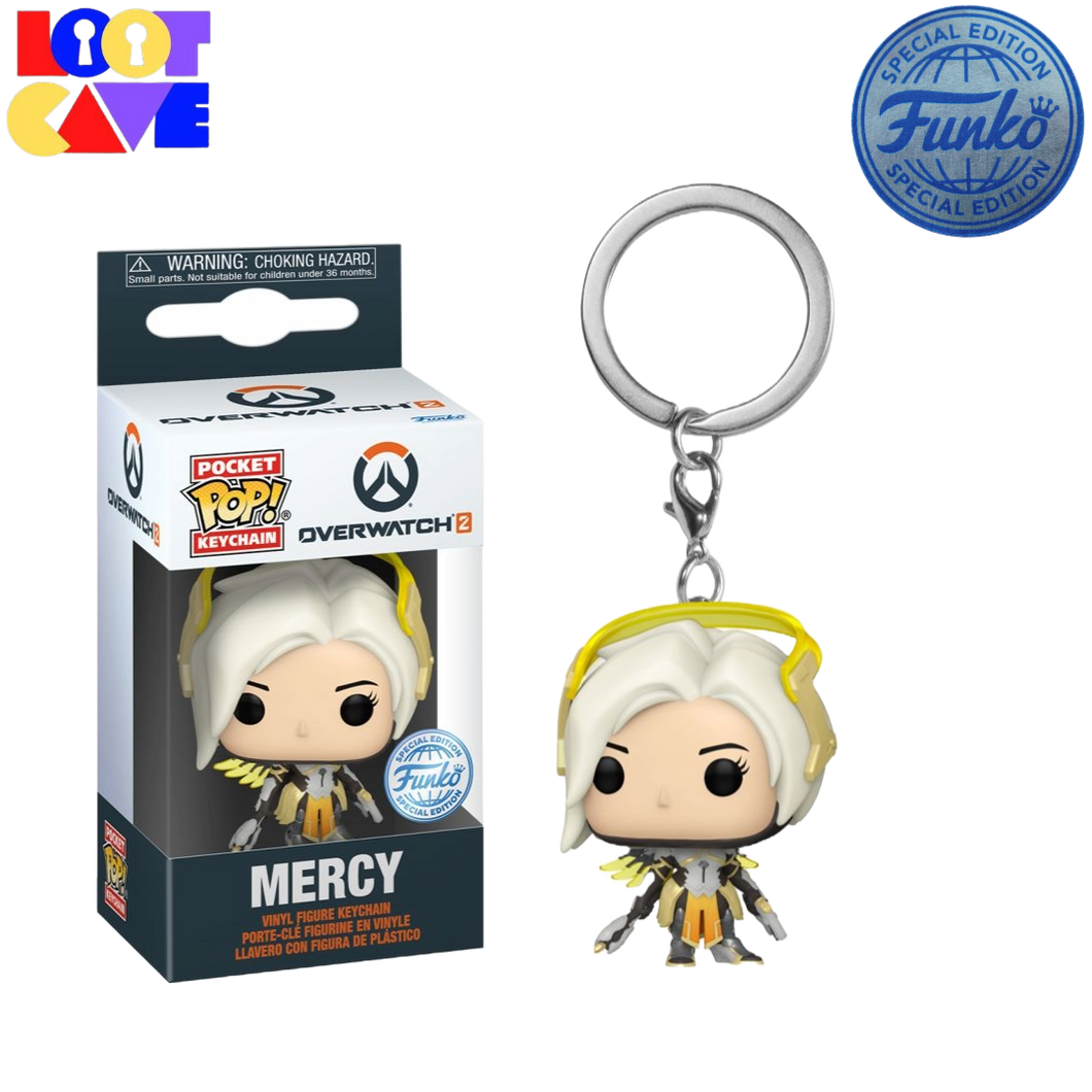 Overwatch 2 - Mercy US Exclusive Pop! Keychain [RS]