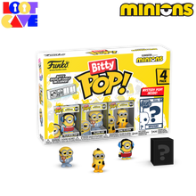 Load image into Gallery viewer, The Minions: Bitty Pop 4 Pack Series 3
