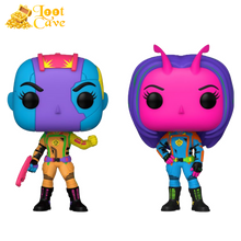 Load image into Gallery viewer, Guardians of the Galaxy: Vol. 3 - Nebula &amp; Mantis US Exclusive Blacklight Pop! Vinyl 2-Pack [RS]
