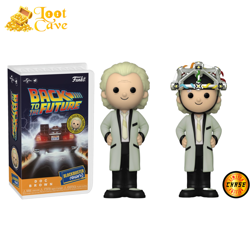 Back to the Future - Doc Brown Rewind Figure