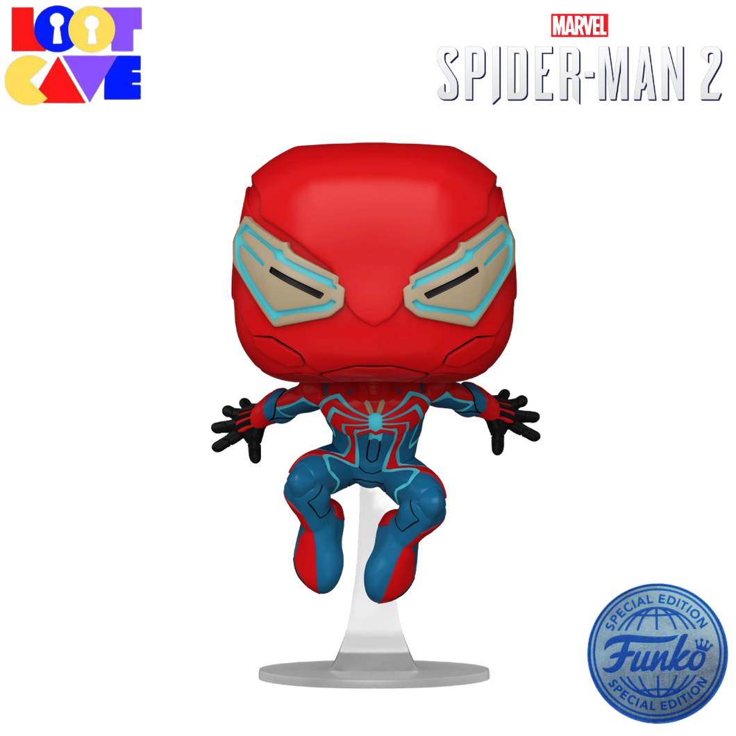 Spider-Man 2: Peter Parker Velocity Suit US Exclusive Pop Vinyl