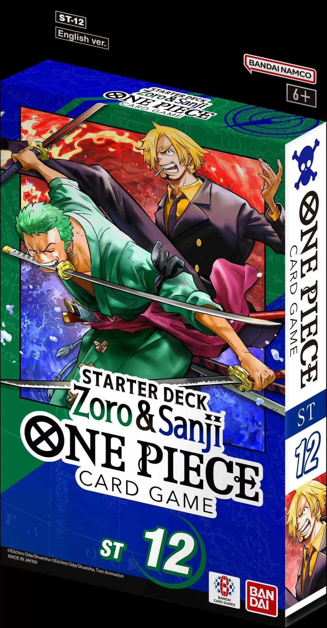 One Piece Card Game Zoro and Sanji Starter Deck [ST-12] (DUE MAR 2024)
