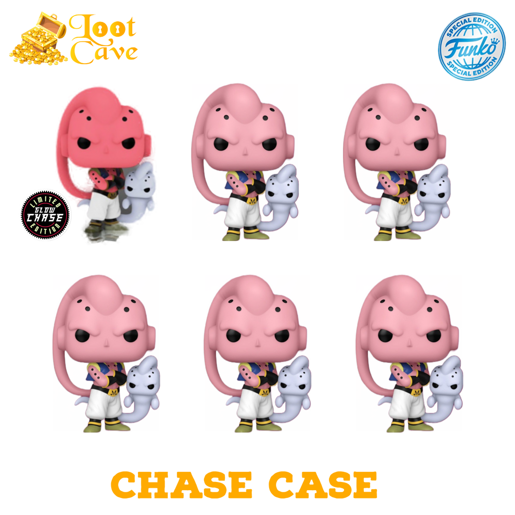 Dragon Ball Z: Super Buu With Ghost US Exclusive Pop Vinyl (Chase Case)