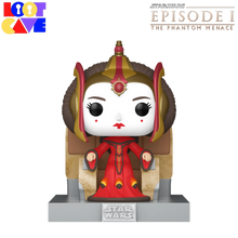 Load image into Gallery viewer, Star Wars The Phantom Menance 25 Years: Queen Amidala on the Throne Deluxe Pop Vinyl
