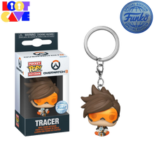 Load image into Gallery viewer, Overwatch 2 - Tracer US Exclusive Pop! Keychain [RS]
