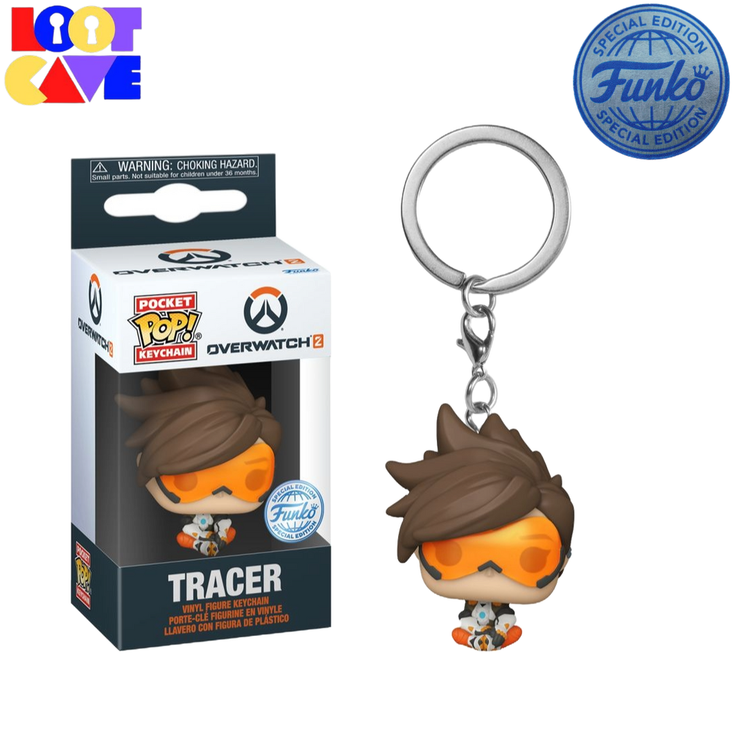 Overwatch 2 - Tracer US Exclusive Pop! Keychain [RS]