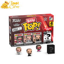 Load image into Gallery viewer, WWE: WWE Bitty Pop Series 1 Bitty Pop! 4-Pack
