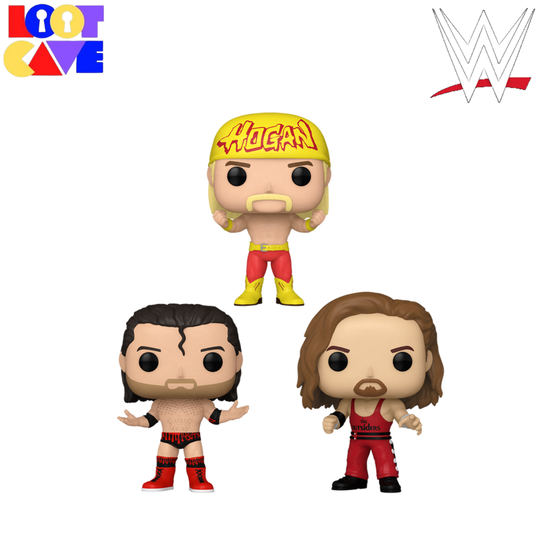 WWE: NWO Hogan and the Outsiders 3 Pack
