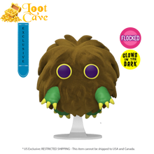 Load image into Gallery viewer, Yu-Gi-Oh! - Kuriboh US Exclusive Flocked Glow Pop! Vinyl [RS]
