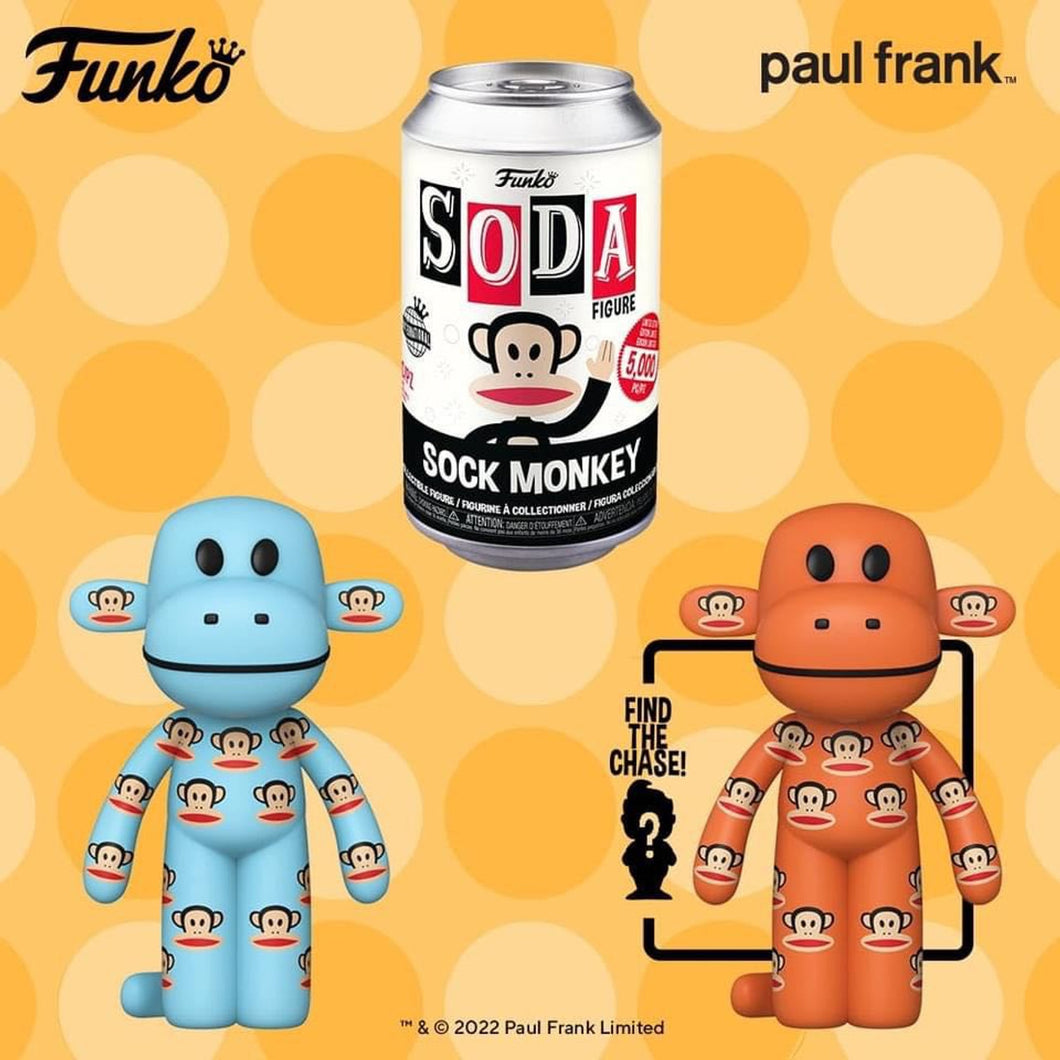 Paul Frank - Sock Monkey (with chase) Vinyl Soda