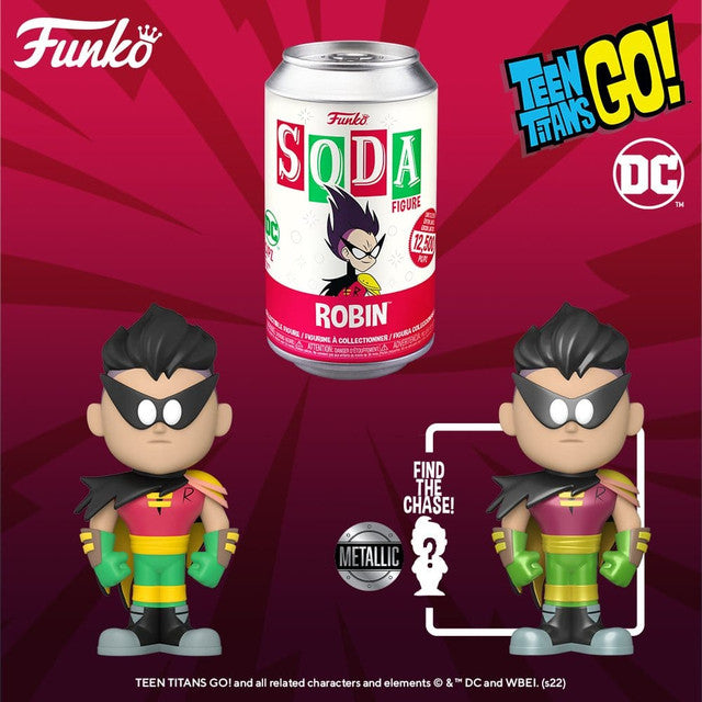 Teen Titans Go! - Robin (with chase) Vinyl Soda
