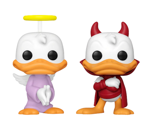 Disney: Donald Duck - Donald’s Shoulder Angel & Devil WonderCon 2022 Exclusive Pop! Vinyl 2-Pack [RS]
