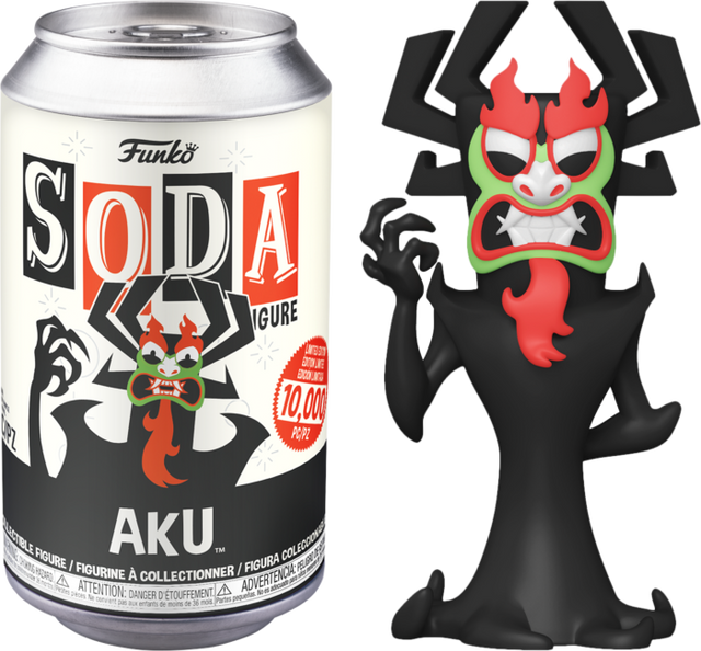 Samurai Jack - Aku (with chase) Vinyl Soda [RS]