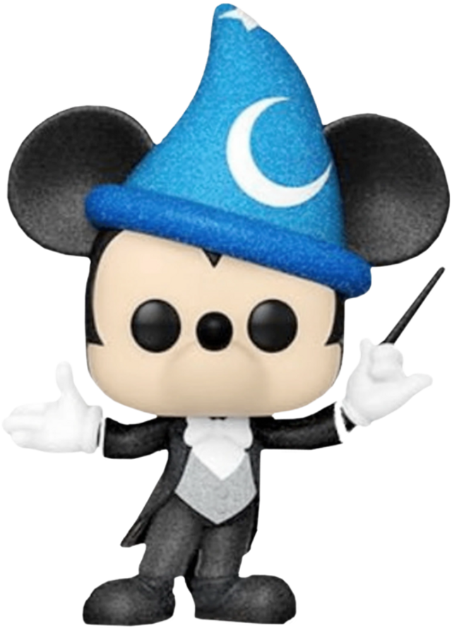 Walt Disney World 50th Anniversary - Philharmagic Mickey Mouse Diamond Glitter US Exclusive Pop! Vinyl [RS]