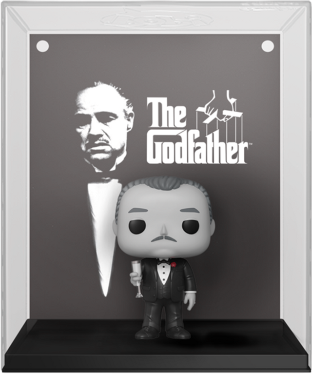 The Godfather - Vito Corleone (Black & White) US Exclusive Pop! Vinyl VHS Cover [RS]
