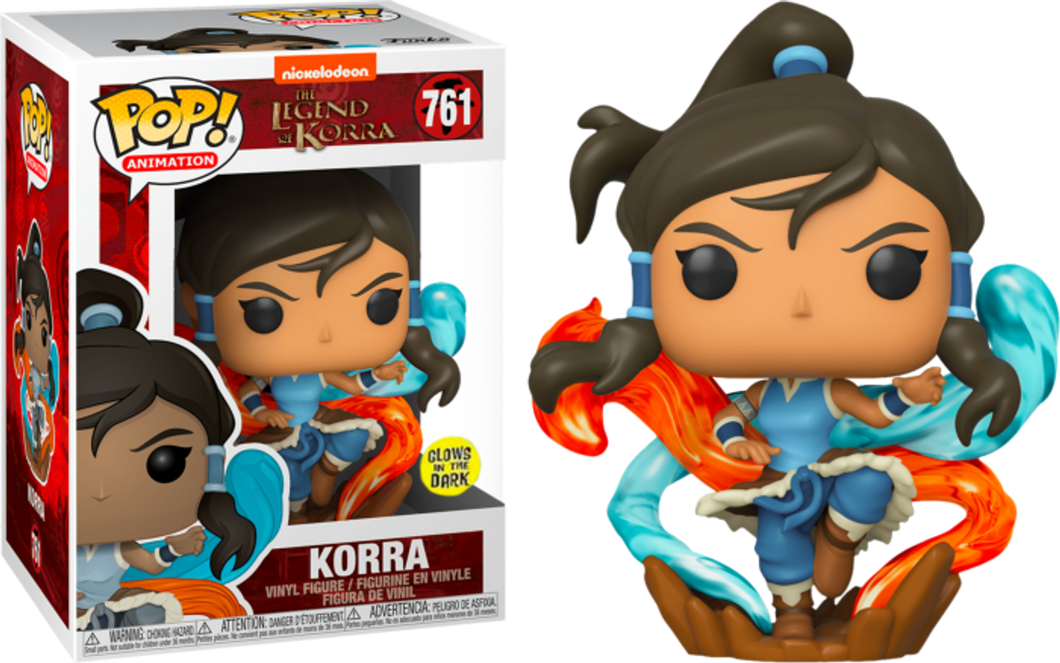 Avatar: The Legend Of Korra - Korra Metallic Glow Pop! Vinyl