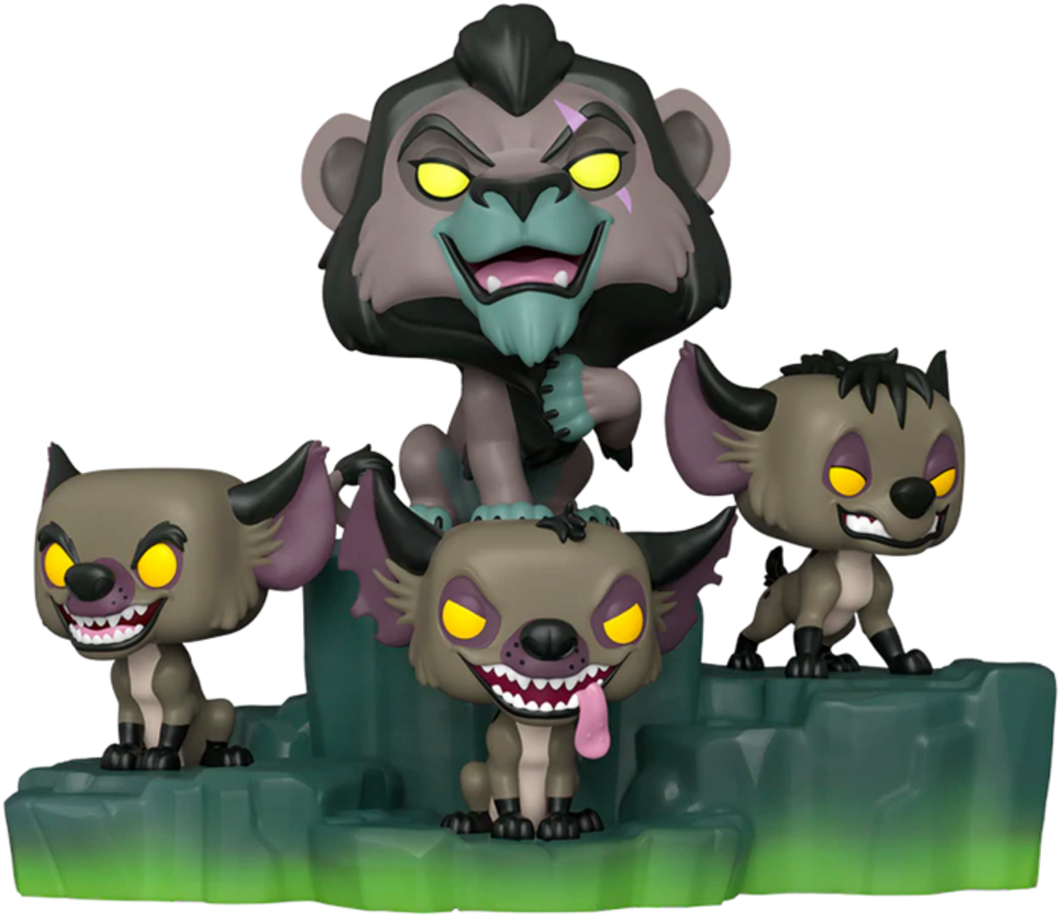 Disney: Villains Assemble - Scar with Hyenas US Exclusive Pop! Vinyl Deluxe [RS]