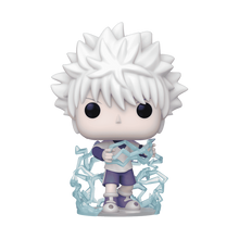 Load image into Gallery viewer, Hunter X Hunter: Killua GITD Pop Vinyl (Funko Shop Sticker) (IMPORT)
