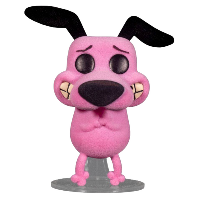 Courage the Cowardly Dog - Courage the Cowardly Dog Flocked US Exclusive Pop! Vinyl [RS]