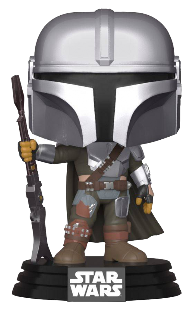 Star Wars: The Mandalorian (TV) - The Mandalorian (Pose) Metallic Pop! Vinyl