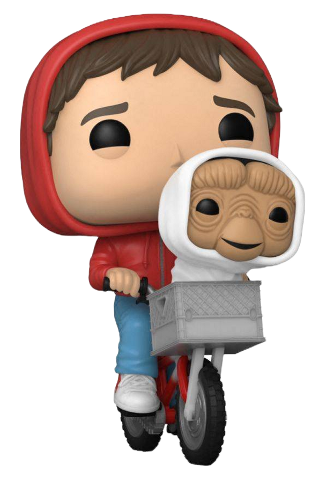 E.T. The Extra-Terrestrial (1982) - Elliot & E.T. (in Bike Basket) Pop! Vinyl