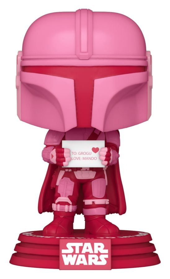 Star Wars: The Mandalorian (TV) - The Mandalorian (Valentine Edition) Pop! Vinyl